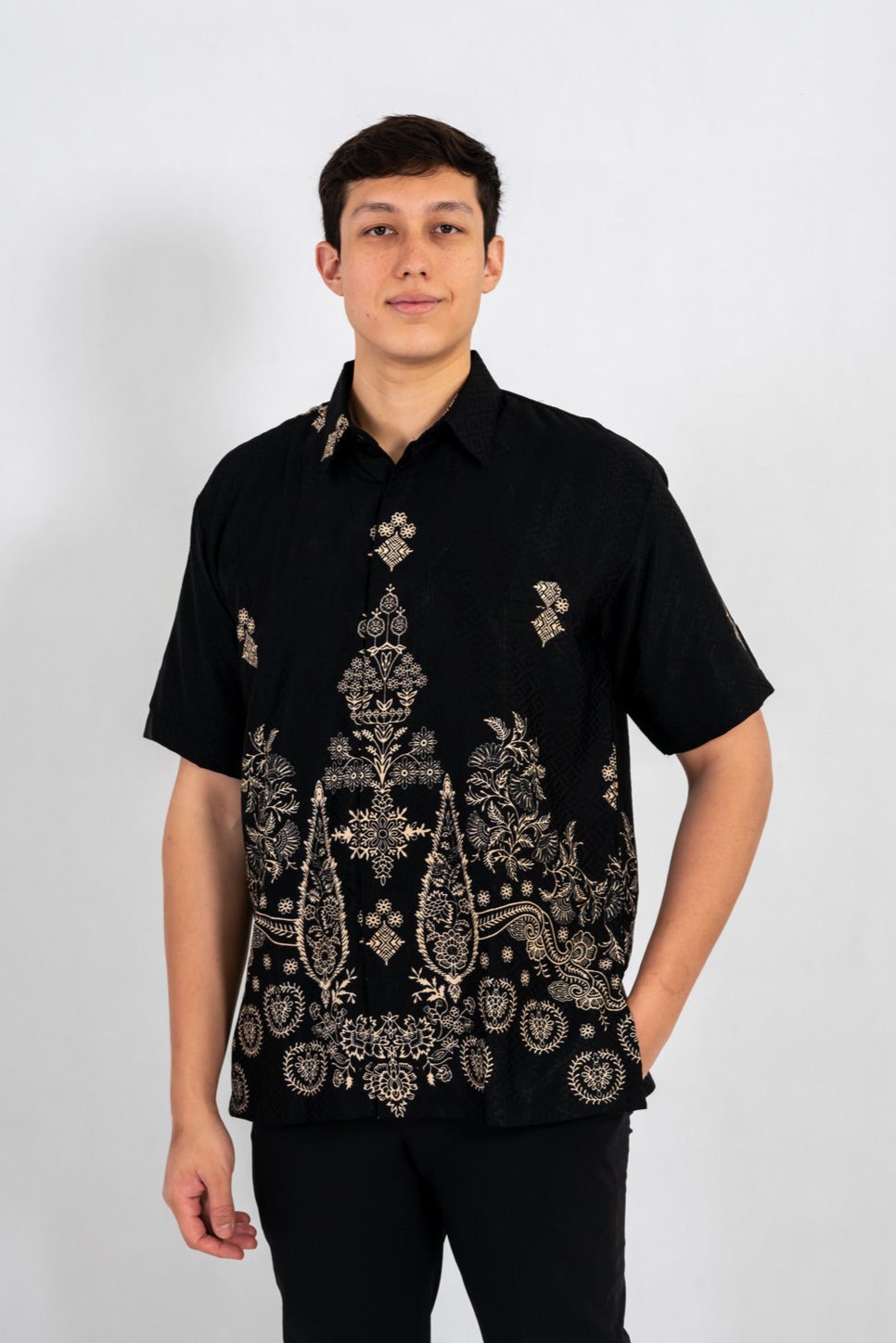 Men's Batik Shirt - Commander | Short Sleeves 2